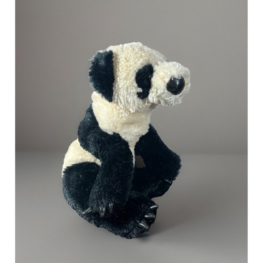 DAN DEE COLLECTIBLE BLACK & WHITE PANDA BEAR 11" Stuff Plush Wildlife Animal Toy